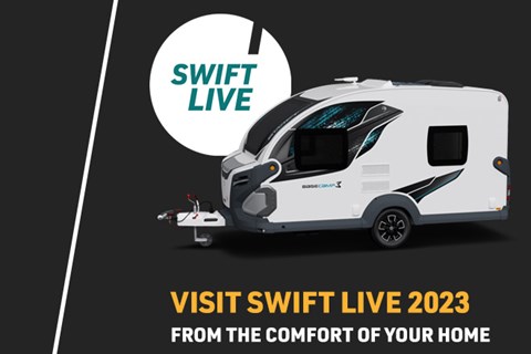 Swift launches new caravan and motorhome line-up at Swift Live 2023