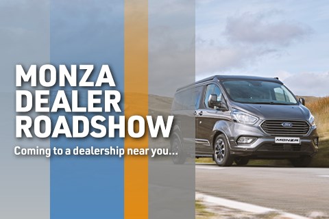 See our Swift Monza campervan on our roadshow at approved dealerships