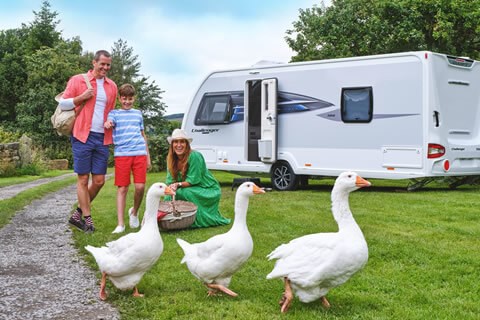 Swift present an exciting line-up of touring caravans for 2024 season