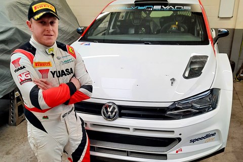 Yuasa backs British Rally Champion Matt Edwards for third BRC title