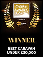Best Caravan under £30,000 winner 2023